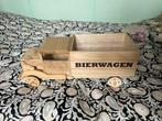 Houten Bierwagen - Sier of Speelgoed, 50 tot 100 cm, Ophalen of Verzenden, Zo goed als nieuw, Minder dan 50 cm