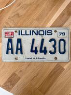Amerikaanse Kentekenplaat Illinois 1979, Ophalen of Verzenden