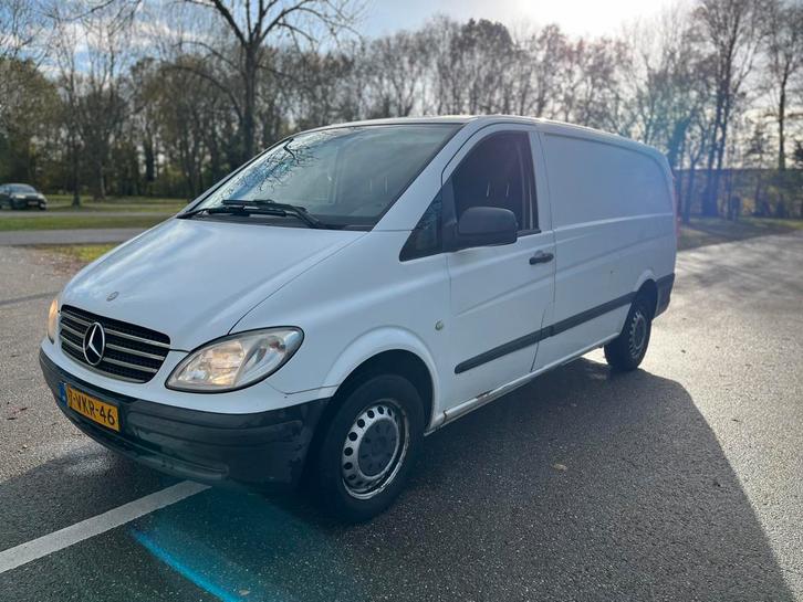 Mercedes-Benz Vito lang 2.1 CDI 109 2010 Airco Euro 5 Inr m, Auto's, Bestelauto's, Bedrijf, Airbags, Airconditioning, Centrale vergrendeling