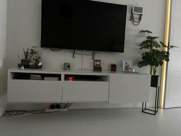 Besta ikea tv meubel wit