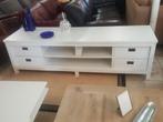 2 Mooie Witte Verschillende TV-Meubels. (Los te Koop), Ophalen, Gebruikt, 150 tot 200 cm, Minder dan 100 cm