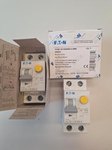 Eaton Xpole aardlekautomaat, 1P + N, 16A, 30mA, B-kar
 beschikbaar voor biedingen