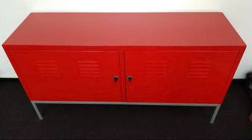 Ikea lockerkast rood (sloten missen)