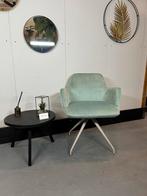 Mooie originele mobitec eetkamerstoel - mintgroen, Huis en Inrichting, Stoelen, Ophalen, Zo goed als nieuw, Stof, Eén