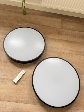 2x Slimline LED Plafondlamp - Dimbaar & Kleur instelbaar beschikbaar voor biedingen