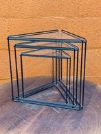 Isocele set bijzettafeltjes HGDeventer, Huis en Inrichting, Tafels | Bijzettafels, Ophalen, Minder dan 45 cm, Minder dan 55 cm