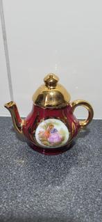 Limoges Porseleinen Theepot - 7 cm, Antiek en Kunst, Ophalen of Verzenden