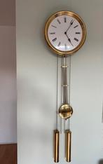 Gouden klok slingerklok slinger wandklok, Huis en Inrichting, Woonaccessoires | Klokken, Ophalen, Gebruikt, Wandklok