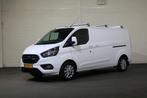 Ford Transit Custom 2.0 TDCI 170pk L2 H1 Limited Automaat 2x, Auto's, Stof, Gebruikt, Euro 6, 4 cilinders