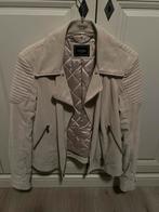 Guess Biker Jack - Maat 42/L - Imitatiebont, Guess, Wit, Maat 42/44 (L), Ophalen of Verzenden