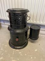 Petroleum kachel zwart emaille antiek vintage, Ophalen