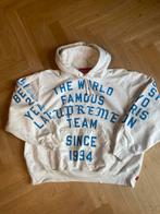 Supreme Hoodie - The World Famous Team, Maat 48/50 (M), Wit, Ophalen of Verzenden, Zo goed als nieuw