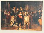 Nachtwacht op canvasdoek, Antiek en Kunst, Ophalen