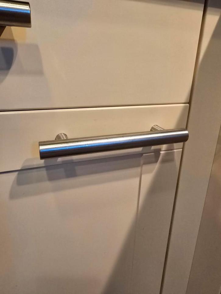 Set van 14 IKEA keukenkastgrepen – inox, Huis en Inrichting, Keuken | Keukenelementen, Zo goed als nieuw, Minder dan 100 cm, Minder dan 50 cm