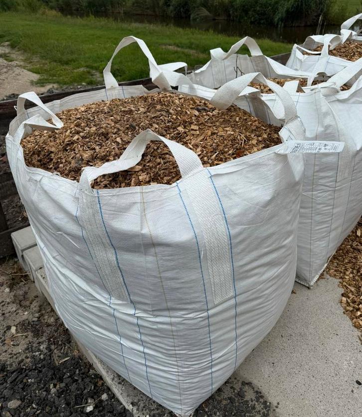 Mooie kwaliteit houtsnippers, Tuin en Terras, Overige Tuin en Terras, Zo goed als nieuw, Ophalen of Verzenden