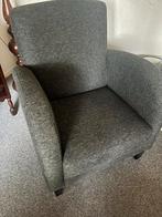 Grijze fauteuil - Stijlvol en comfortabel, Ophalen, Gebruikt, Minder dan 75 cm, Stof