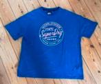 Superdry shirt xxl blauw ( valt groot), Verzenden, Zo goed als nieuw, Overige maten, Blauw
