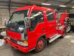 Isuzu ELF 4x4 doka 12000km 1999 brandweer, Auto's, Te koop, Diesel, Particulier, 4x4