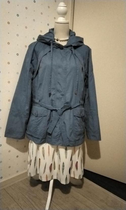Human Nature, blauwe outdoor driekwart jas , maat XL., Kleding | Dames, Jassen | Zomer, Zo goed als nieuw, Maat 46/48 (XL) of groter