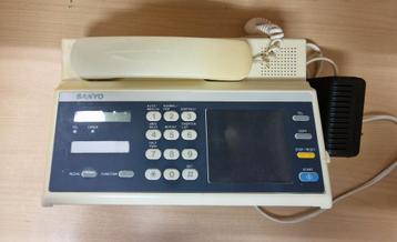 Sanyo Sanfax 2 – Vintage Fax Machine – As is beschikbaar voor biedingen