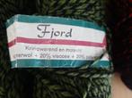 2 bollen garen merk: fjord van de Nederlandse Wolfederatie, Ophalen of Verzenden, Nieuw, Breien of Haken, Wol of Garen
