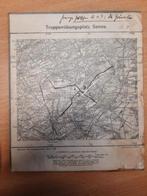 Landkaart/instructiekaart Senne Wehrmacht WW2, Ophalen of Verzenden, Landmacht, Duitsland, Boek of Tijdschrift