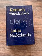 Koenen Woordenboek Latijn-Nederlands, Ophalen of Verzenden, Gelezen, Koenen of Wolters, Latijn