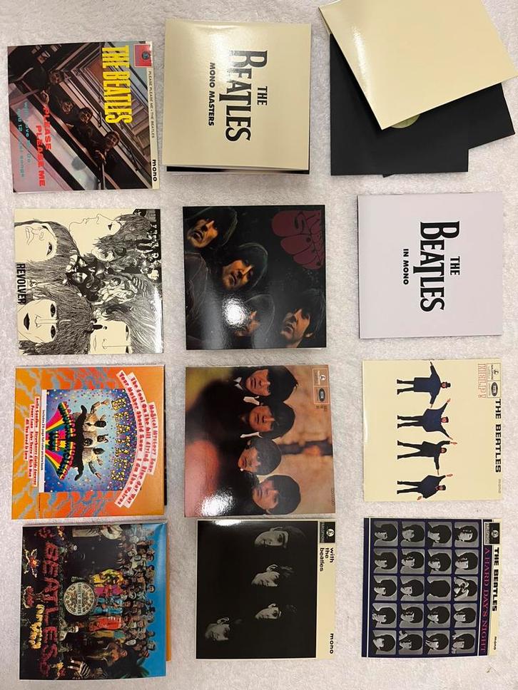 The Beatles in mono - 13 CD Boxset + boekje in box., Cd's en Dvd's, Cd's | Pop, Zo goed als nieuw, 1960 tot 1980, Boxset, Ophalen of Verzenden