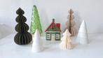 Kerst decoratie kerstboom kersthuisje kerst boom huisje, Diversen, Kerst, Ophalen of Verzenden
