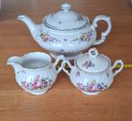 Vintage Spenzo Erlag Servies - Theepot, Melkkan, Suikerpot, Ophalen, Gebruikt, Overige typen, Overige stijlen