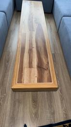 Lange eiken bar bank of te gebruiken als tafel, Huis en Inrichting, Tafels | Bijzettafels, Ophalen of Verzenden, 75 cm of meer