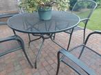 Tuintafel, kan altijd buiten staan. Wegens verhuizing, Tuin en Terras, Tuinsets en Loungesets, Ophalen, Zo goed als nieuw