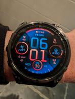 Garmin Fenix 8 Amoled Sapphire Carbon Grey, Zwart, Garmin, Ophalen of Verzenden, Zo goed als nieuw