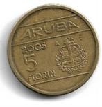 Aruba 5 Florijn 2005, Postzegels en Munten, Munten | Nederland, Verzenden, Koningin Beatrix, Euro's