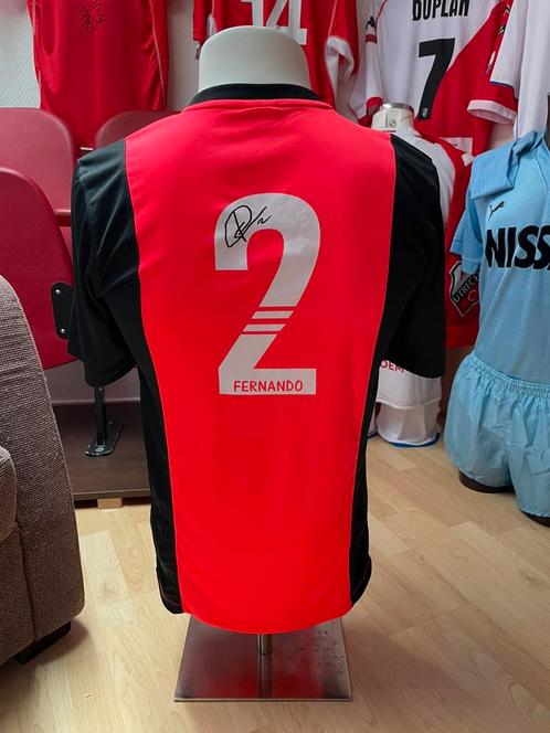 Fernando Ricksen gesigneerd fortuna sittard glasgow rangers, Verzamelen, Sportartikelen en Voetbal, Zo goed als nieuw, Shirt, Buitenlandse clubs