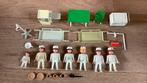 Playmobil vintage ziekenhuis poppetjes wit color, Ophalen, Gebruikt, Los playmobil