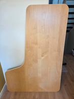 Ikea Bekant Bureaublad 160x110 cm - hoek rechts, Ophalen, 100 tot 150 cm, Zo goed als nieuw, Modern