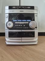 Philips versterker met 3 cd wisselaar en 2 cassette, Gebruikt, Ophalen, Overige merken, Minder dan 60 watt