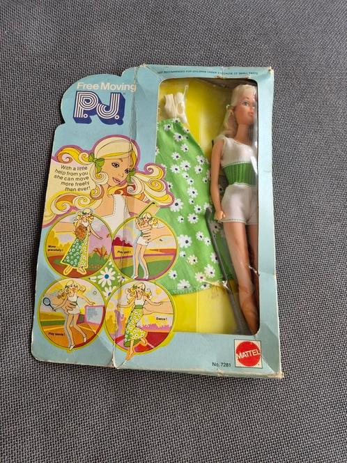 Free Moving P.J. Barbie in doos, Verzamelen, Poppen, Zo goed als nieuw, Ophalen of Verzenden