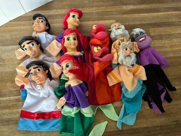 De kleine zeemeermin poppenkastpoppen, per stuk te koop beschikbaar voor biedingen