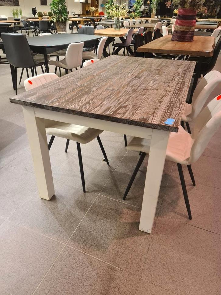 Nieuwe landelijke eettafel 160x90cm €150, Huis en Inrichting, Woonaccessoires | Overige, Nieuw, Ophalen