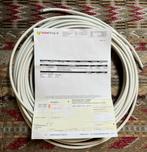 Hirschmann Ziggo Coax cable ca. 20m plus connectors, Nieuw, 10 meter of meer, Ophalen of Verzenden, Coaxiale kabel