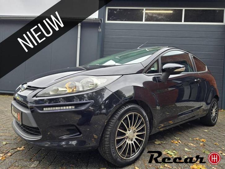 Ford Fiesta - 1.6 TDCi ECOnetic/Airco/Multi/2eEig/Zwart, Auto's, Ford, Bedrijf, Te koop, Fiësta, ABS, Airbags, Airconditioning