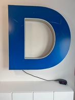 Vintage lamp letter D, Ophalen, Gebruikt