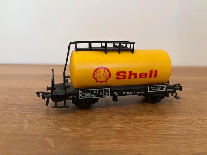 Fleischmann H0 Shell ketelwagen DB, Hobby en Vrije tijd, Modeltreinen | H0, Gebruikt, Wagon, Gelijkstroom, Fleischmann, Ophalen of Verzenden