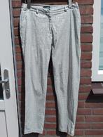 Elegante luxe broek van Charles Vogele, 38 zilver wit, Kleding | Dames, Broeken en Pantalons, Maat 38/40 (M), Verzenden, Wit, Zo goed als nieuw