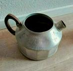 Fluitketel,aluminium,handvat,tuin,1960,Brocante,water,deco, Ophalen of Verzenden, Gebruikt