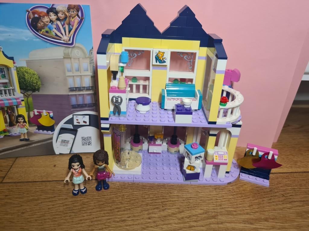 Emma's kleding winkel, lego friends 41427, Ophalen of Verzenden, Zo goed als nieuw