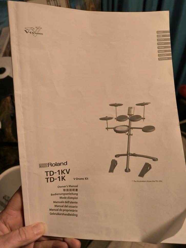 Roland TD-1KV Electronisch Drumstel - Perfect Werkend!, Muziek en Instrumenten, Drumstellen en Slagwerk, Gebruikt, Roland, Ophalen