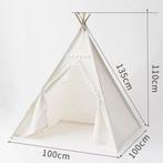 Kindertent Speelhuis Wigwam - Tipi tent - 1.6M/1.3M, Niet ingevuld, Niet ingevuld, Nieuw, Ophalen of Verzenden